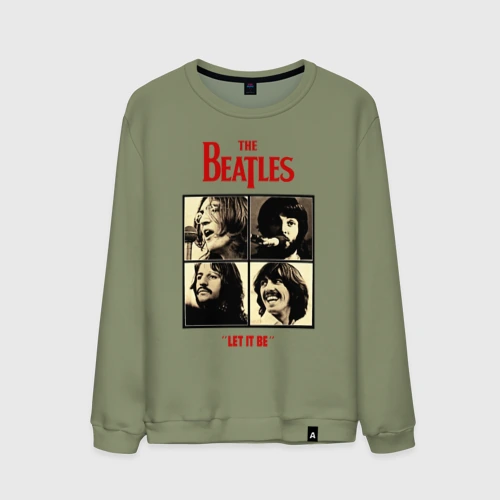Мужской свитшот хлопок The Beatles LET IT BE