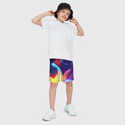Детские спортивные шорты 3D Phonk  Neon - фото 2