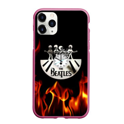 Чехол для iPhone 11 Pro Max матовый The Beatles