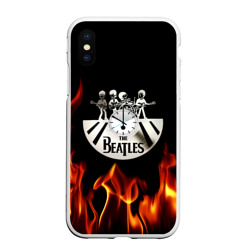 Чехол для iPhone XS Max матовый The Beatles