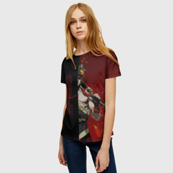 Женская футболка 3D Hades - фото 2