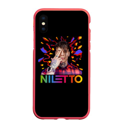 Чехол для iPhone XS Max матовый Niletto