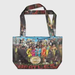 Пляжная сумка 3D The Beatles