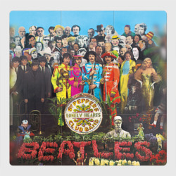 Магнитный плакат 3Х3 The Beatles