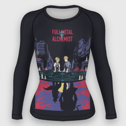 Женский рашгард 3D Стальной Алхимик