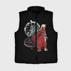 Женский жилет утепленный 3D Стальной Алхимик