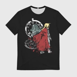 Мужская футболка 3D Стальной Алхимик