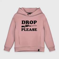 Детское худи Oversize хлопок Drop Please
