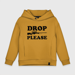 Детское худи Oversize хлопок Drop Please