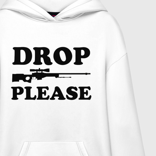 Худи SuperOversize хлопок Drop Please - фото 3