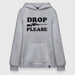 Худи SuperOversize хлопок Drop Please