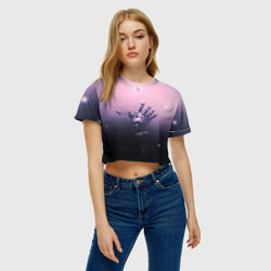 Женская футболка Crop-top 3D Стальной Алхимик - фото 2