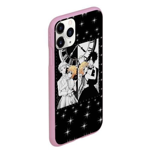 Чехол для iPhone 11 Pro Max матовый THE PROMISED NEVERLAND, цвет розовый - фото 3