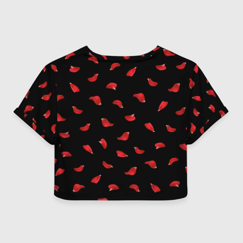 Женская футболка Crop-top 3D Обещанный Неверленд/Эмма, цвет 3D печать - фото 2