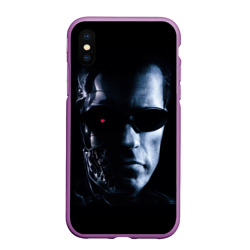 Чехол для iPhone XS Max матовый T800