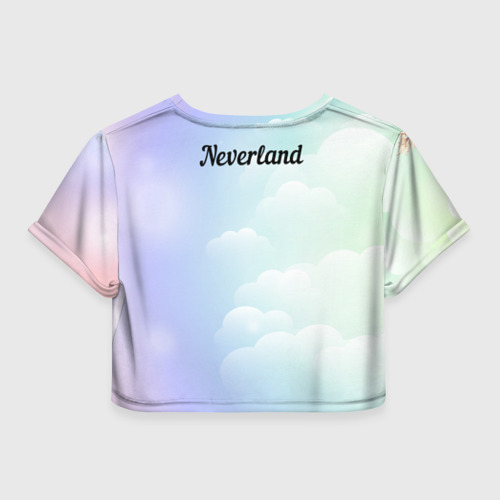 Женская футболка Crop-top 3D The Promised Neverland, цвет 3D печать - фото 2