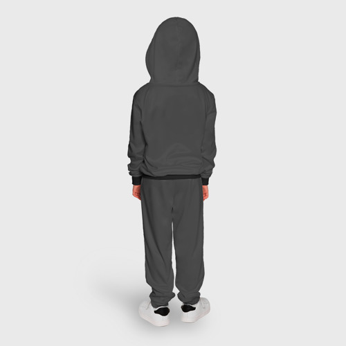 Детский костюм с толстовкой 3D Евангилион, цвет черный - фото 4