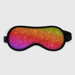 Маска для сна 3D Блестки радуги