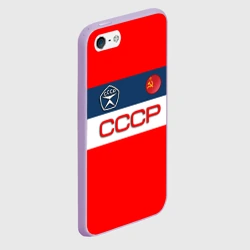 Чехол для iPhone 5/5S матовый СССР знак качества - фото 2