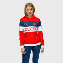 Женская толстовка 3D СССР знак качества - фото 2