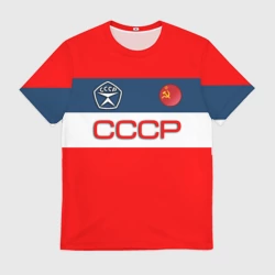 Мужская футболка 3D СССР знак качества