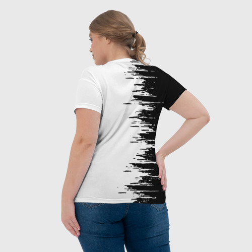 Женская футболка 3D с принтом Velial Squad,, вид сзади #2