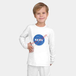 Детская пижама с лонгсливом хлопок Евангилион Nerv - фото 2