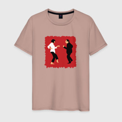 Dance mia vega – Мужская футболка хлопок с принтом купить со скидкой в -20%