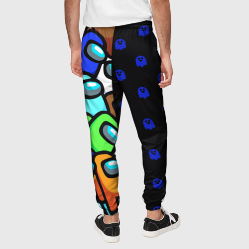 Мужские брюки 3D Among Us + Brawl Stars, цвет 3D печать - фото 5