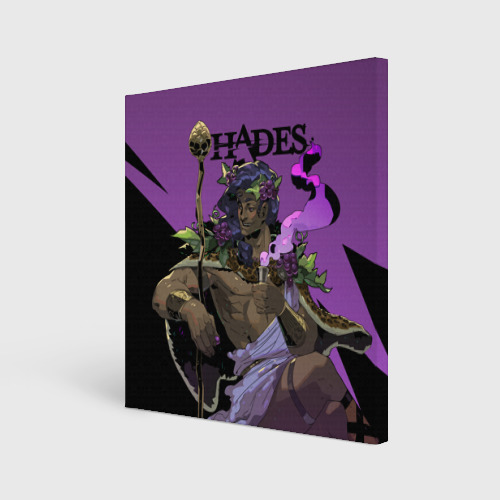 Холст квадратный Hades - Дионис, цвет 3D печать