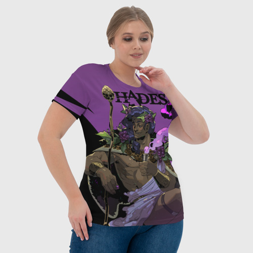 Женская футболка 3D Hades - Дионис, цвет 3D печать - фото 6