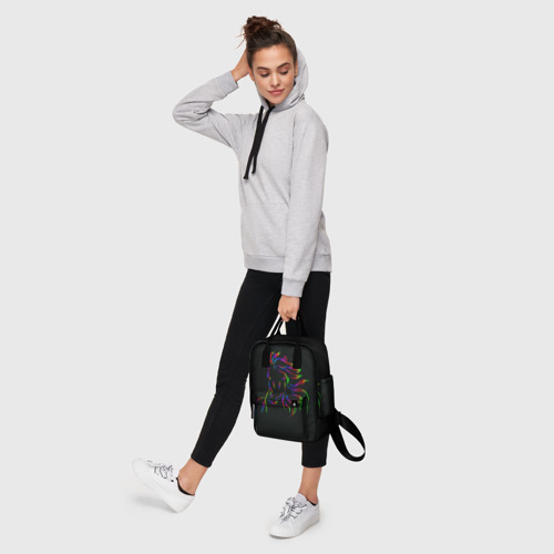 Женский рюкзак 3D с принтом Лошадка, фото #4