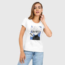 Женская футболка хлопок Slim Киллуа - фото 2