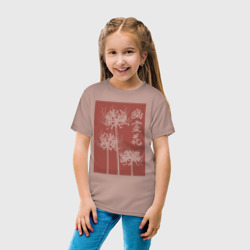 Детская футболка хлопок Призрачный цветок - фото 2