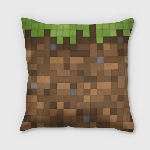 Подушка 3D Minecraft камуфляж