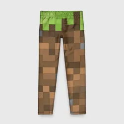 Детские леггинсы 3D Minecraft камуфляж