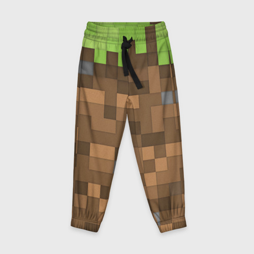 Детские брюки 3D с принтом Minecraft камуфляж Детские брюки 3D Minecraft камуфляж