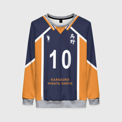 Женский свитшот 3D Волейбол!! Haikyuu!!