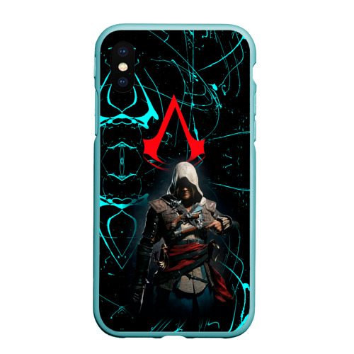 Чехол для iPhone XS Max матовый с принтом Assassin’s Creed, вид спереди #2