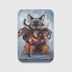 Картхолдер Magsafe магнитный Кот-йог