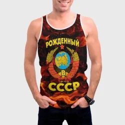 Мужская майка 3D СССР - фото 2