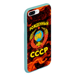 Чехол для iPhone 7Plus/8 Plus матовый СССР - фото 2
