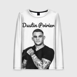 Женский лонгслив 3D Dustin Poirier