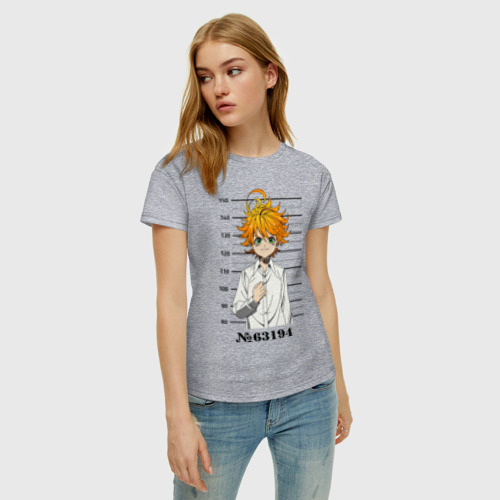 Женская футболка хлопок с принтом Обещанный Неверленд, Эмма, фото на моделе #1