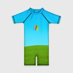 Детский купальный костюм 3D Windows XP