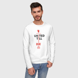 Мужской лонгслив хлопок United Till die - фото 2