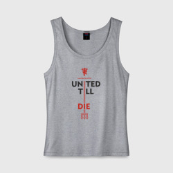 Женская майка хлопок United Till die