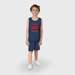 Детская пижама с шортами хлопок Славянский оберег Кони - фото 2