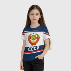 Детская футболка 3D СССР и герб - фото 2