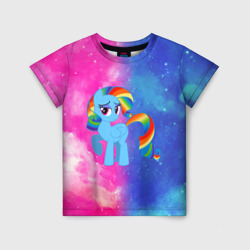 Радуга Дэш – Детская футболка 3D с принтом купить со скидкой в -33%